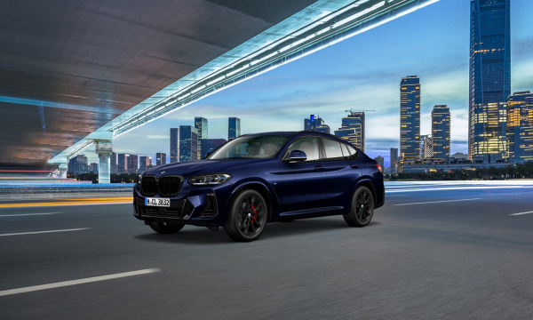 BMW X4 xDrive20i M 스포츠 프로 탄자나이트 블루 에디션./사진=BMW