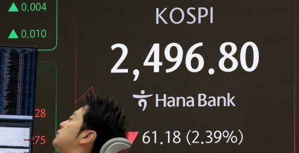지난 1년 5개월간 금지됐던 공매도가 전면 재개된 31일 국내 증시는 큰 폭으로 하락했다 / 사진=연합뉴스
