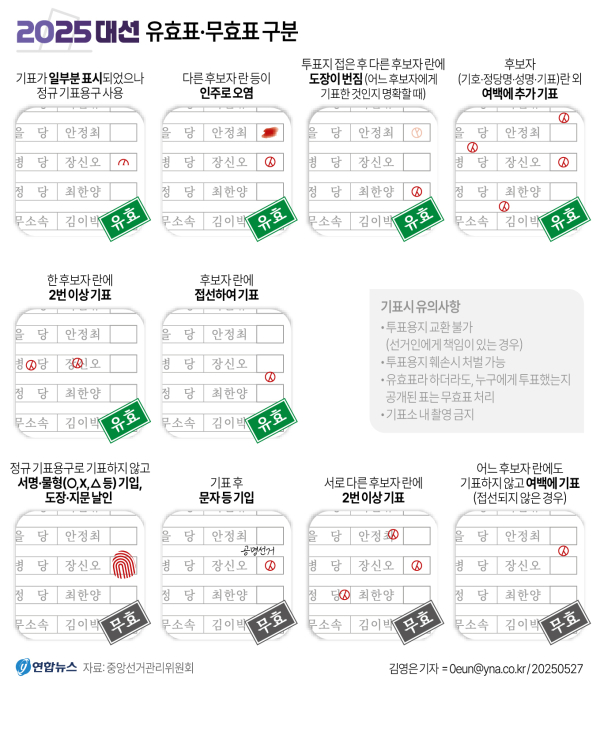 /자료=21대 대선 유효표·무효표 구분