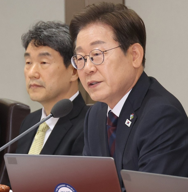 이재명 대통령이 10일 서울 용산 대통령실에서 열린 국무회의에서 발언하고 있다. /사진=연합뉴스