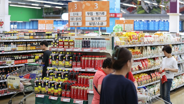 6월 소비자물가지수가 한 달 만에 2%대로 올라서며 지난 1월 이후 가장 높은 수준을 기록했다 / 사진= 연합뉴스