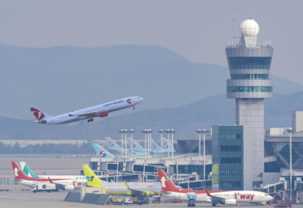 인천국제공항 주기장 / 사진 = 인천국제공항공사<br>