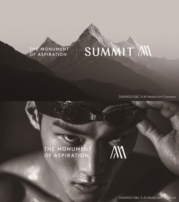 @ AI 공모전 대상 ‘The SUMMIT of Light’ 이미지. /사진=대우건설