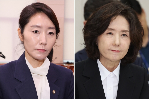강선우 여성가족부(왼쪽)·이진숙 교육부 장관 후보자. /사진=연합뉴스