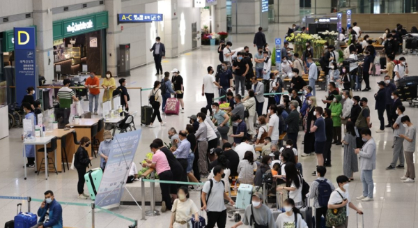 인천국제공항 제1여객터미널 입국장/ 사진 = 연합뉴스