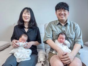 한화비전, 쌍둥이 출산한 직원에 2000만원 '쾌척'