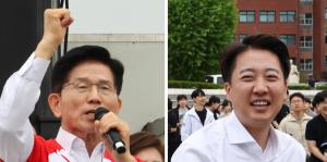 김문수-이준석, 대구 유세서 '조우'...단일화 마지막 불씨 남아 있나