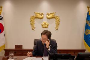 한중정상 첫 통화 