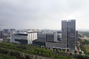 오스템글로벌, 송도사옥 ‘트리플타워’ 완공… 착공 4년 반 만에